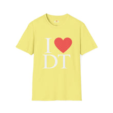 Load image into Gallery viewer, I ❤️ DT Unisex T-Shirt - DT Cares: Be Who You Needed Growing Up
