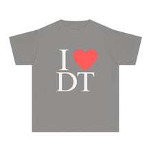 Load image into Gallery viewer, I ❤️ DT Youth Tee - DT Cares: Be Who You Needed Growing Up