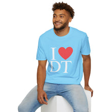 Load image into Gallery viewer, I ❤️ DT Unisex T-Shirt - DT Cares: Be Who You Needed Growing Up