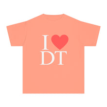 Load image into Gallery viewer, I ❤️ DT Youth Tee - DT Cares: Be Who You Needed Growing Up
