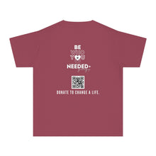 Load image into Gallery viewer, I ❤️ DT Youth Tee - DT Cares: Be Who You Needed Growing Up