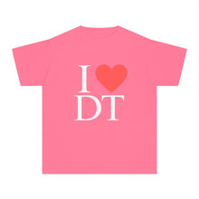 Load image into Gallery viewer, I ❤️ DT Youth Tee - DT Cares: Be Who You Needed Growing Up
