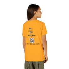 Load image into Gallery viewer, I ❤️  DT Youth Tee - DT Cares: Be Who You Needed Growing Up