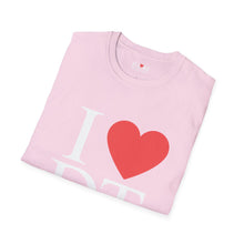 Load image into Gallery viewer, I ❤️ DT Unisex T-Shirt - DT Cares: Be Who You Needed Growing Up