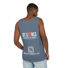 Load image into Gallery viewer, DT CARES - BE WHO YOU NEEDED UNISEX COTTON TANK
