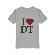 Load image into Gallery viewer, I ❤️  DT Youth Tee - DT Cares: Be Who You Needed Growing Up