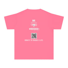 Load image into Gallery viewer, I ❤️ DT Youth Tee - DT Cares: Be Who You Needed Growing Up
