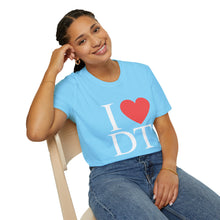 Load image into Gallery viewer, I ❤️ DT Unisex T-Shirt - DT Cares: Be Who You Needed Growing Up