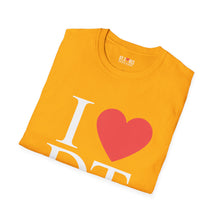 Load image into Gallery viewer, I ❤️ DT Unisex T-Shirt - DT Cares: Be Who You Needed Growing Up