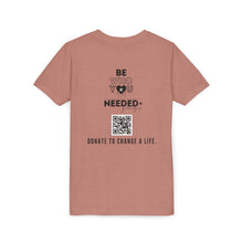 Load image into Gallery viewer, I ❤️  DT Youth Tee - DT Cares: Be Who You Needed Growing Up