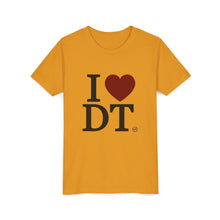 Load image into Gallery viewer, I ❤️  DT Youth Tee - DT Cares: Be Who You Needed Growing Up