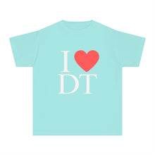 Load image into Gallery viewer, I ❤️ DT Youth Tee - DT Cares: Be Who You Needed Growing Up