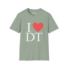 Load image into Gallery viewer, I ❤️ DT Unisex T-Shirt - DT Cares: Be Who You Needed Growing Up