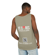 Load image into Gallery viewer, DT CARES - BE WHO YOU NEEDED UNISEX COTTON TANK