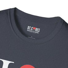 Load image into Gallery viewer, I ❤️ DT Unisex T-Shirt - DT Cares: Be Who You Needed Growing Up