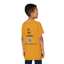 Load image into Gallery viewer, I ❤️  DT Youth Tee - DT Cares: Be Who You Needed Growing Up