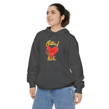 Load image into Gallery viewer, Shattered Hearts Vintage Hoodie