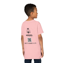 Load image into Gallery viewer, I ❤️  DT Youth Tee - DT Cares: Be Who You Needed Growing Up