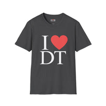 Load image into Gallery viewer, I ❤️ DT Unisex T-Shirt - DT Cares: Be Who You Needed Growing Up