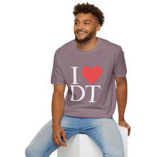 Load image into Gallery viewer, I ❤️ DT Unisex T-Shirt - DT Cares: Be Who You Needed Growing Up