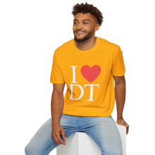 Load image into Gallery viewer, I ❤️ DT Unisex T-Shirt - DT Cares: Be Who You Needed Growing Up