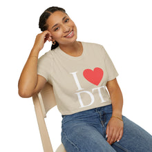 Load image into Gallery viewer, I ❤️ DT Unisex T-Shirt - DT Cares: Be Who You Needed Growing Up