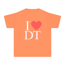 Load image into Gallery viewer, I ❤️ DT Youth Tee - DT Cares: Be Who You Needed Growing Up