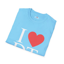 Load image into Gallery viewer, I ❤️ DT Unisex T-Shirt - DT Cares: Be Who You Needed Growing Up