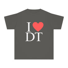 Load image into Gallery viewer, I ❤️ DT Youth Tee - DT Cares: Be Who You Needed Growing Up