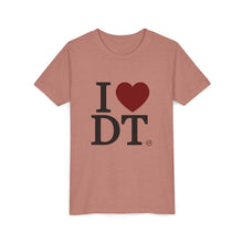 Load image into Gallery viewer, I ❤️  DT Youth Tee - DT Cares: Be Who You Needed Growing Up