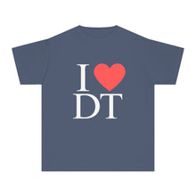 Load image into Gallery viewer, I ❤️ DT Youth Tee - DT Cares: Be Who You Needed Growing Up