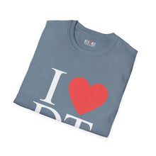 Load image into Gallery viewer, I ❤️ DT Unisex T-Shirt - DT Cares: Be Who You Needed Growing Up