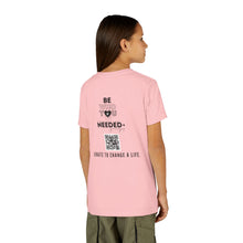 Load image into Gallery viewer, I ❤️  DT Youth Tee - DT Cares: Be Who You Needed Growing Up