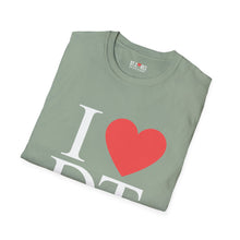 Load image into Gallery viewer, I ❤️ DT Unisex T-Shirt - DT Cares: Be Who You Needed Growing Up