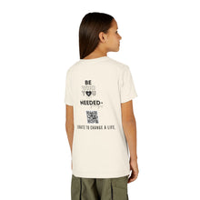 Load image into Gallery viewer, I ❤️  DT Youth Tee - DT Cares: Be Who You Needed Growing Up