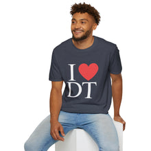 Load image into Gallery viewer, I ❤️ DT Unisex T-Shirt - DT Cares: Be Who You Needed Growing Up