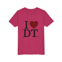 Load image into Gallery viewer, I ❤️  DT Youth Tee - DT Cares: Be Who You Needed Growing Up