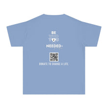 Load image into Gallery viewer, I ❤️ DT Youth Tee - DT Cares: Be Who You Needed Growing Up