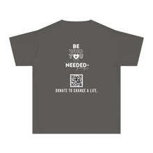 Load image into Gallery viewer, I ❤️ DT Youth Tee - DT Cares: Be Who You Needed Growing Up