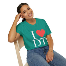 Load image into Gallery viewer, I ❤️ DT Unisex T-Shirt - DT Cares: Be Who You Needed Growing Up