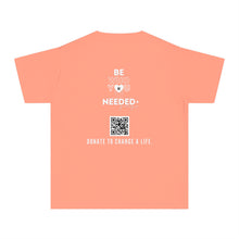 Load image into Gallery viewer, I ❤️ DT Youth Tee - DT Cares: Be Who You Needed Growing Up