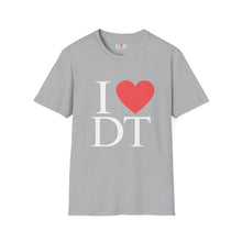 Load image into Gallery viewer, I ❤️ DT Unisex T-Shirt - DT Cares: Be Who You Needed Growing Up