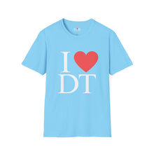 Load image into Gallery viewer, I ❤️ DT Unisex T-Shirt - DT Cares: Be Who You Needed Growing Up