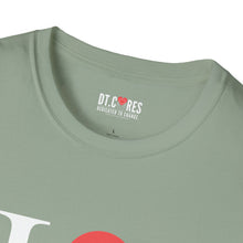 Load image into Gallery viewer, I ❤️ DT Unisex T-Shirt - DT Cares: Be Who You Needed Growing Up