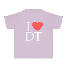 Load image into Gallery viewer, I ❤️ DT Youth Tee - DT Cares: Be Who You Needed Growing Up