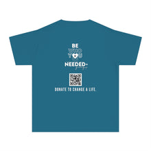 Load image into Gallery viewer, I ❤️ DT Youth Tee - DT Cares: Be Who You Needed Growing Up
