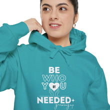Load image into Gallery viewer, DT Cares - Be Who You NEEDED Unisex Hoodie