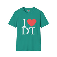 Load image into Gallery viewer, I ❤️ DT Unisex T-Shirt - DT Cares: Be Who You Needed Growing Up