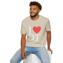 Load image into Gallery viewer, I ❤️ DT Unisex T-Shirt - DT Cares: Be Who You Needed Growing Up
